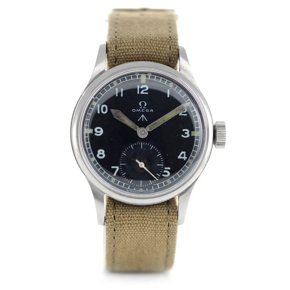Omega WWW 1945 orologio militare acciaio 35mm