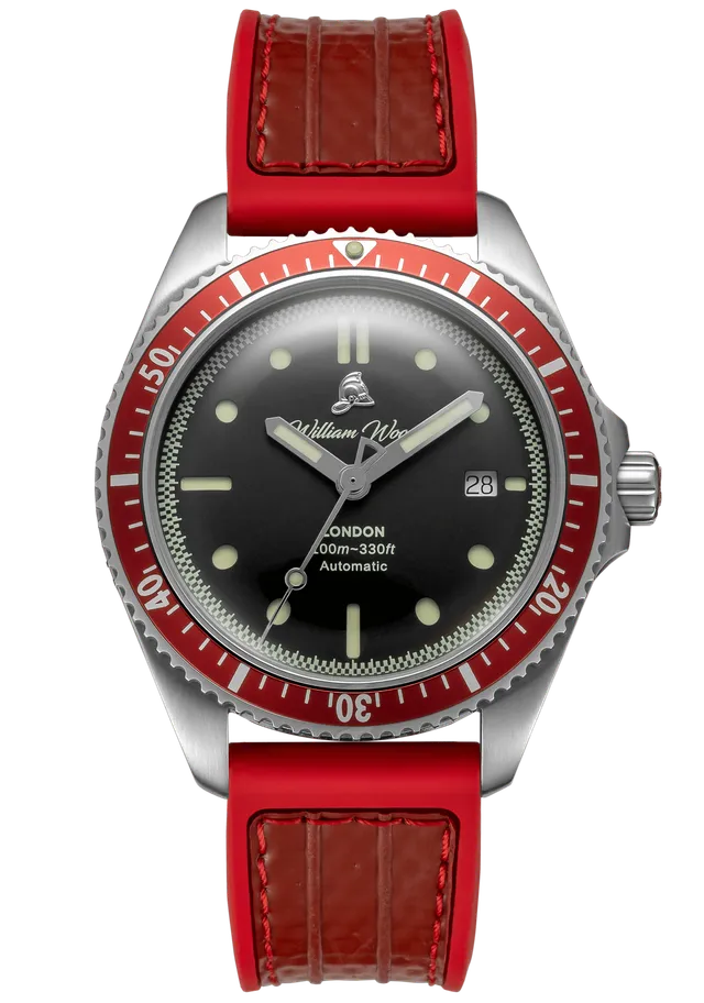 William Wood Fire Department orologio Canadian Fire Chiefs 41mm