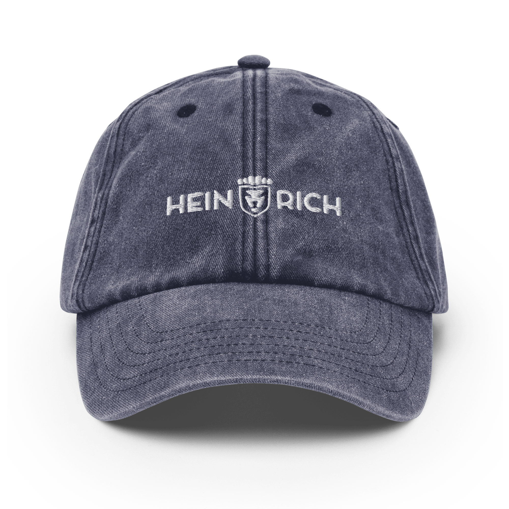 Heinrich Clothing cappellino vintage cotone nero