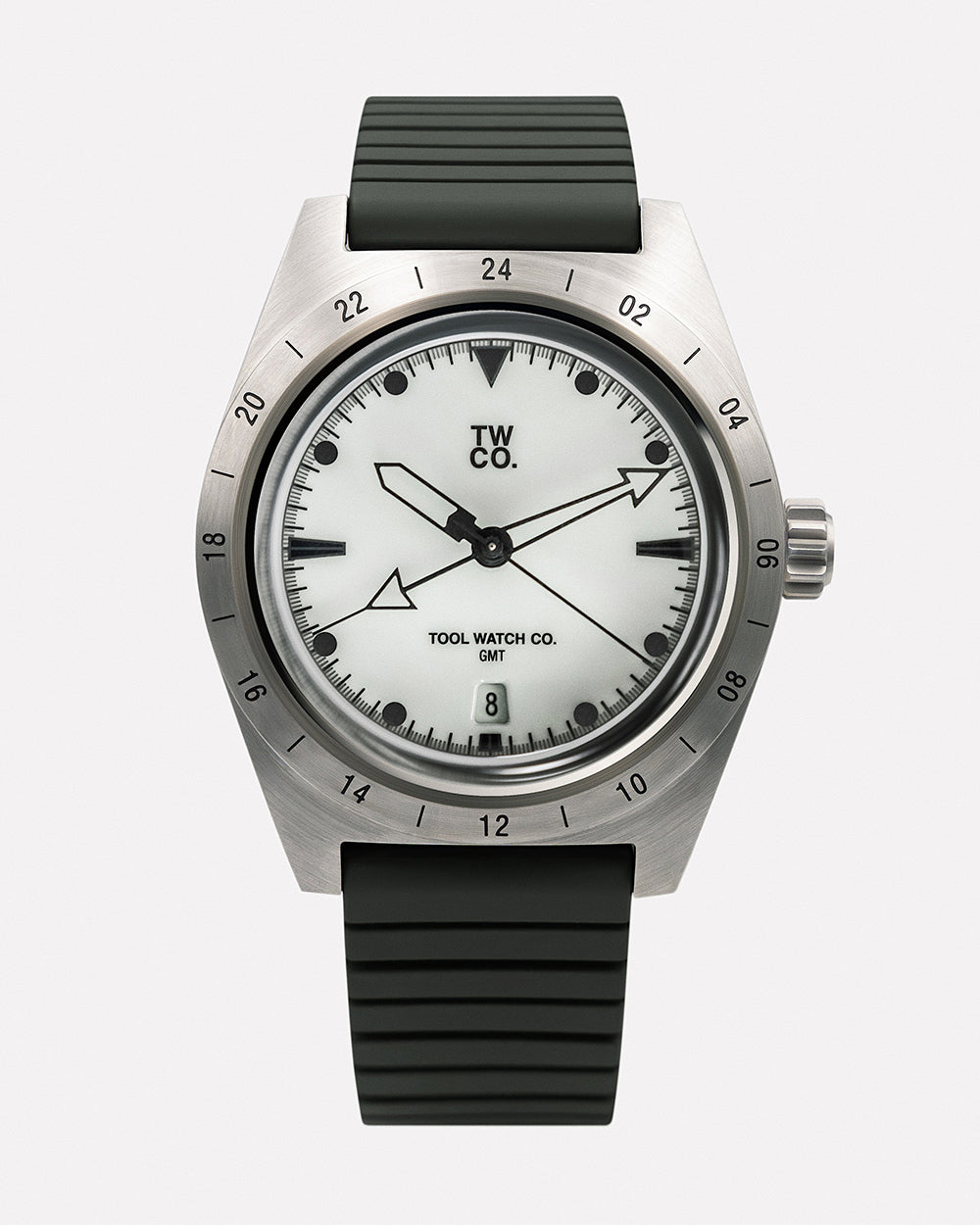 Tool Watch Co. Lumecore GMT orologio Flint White