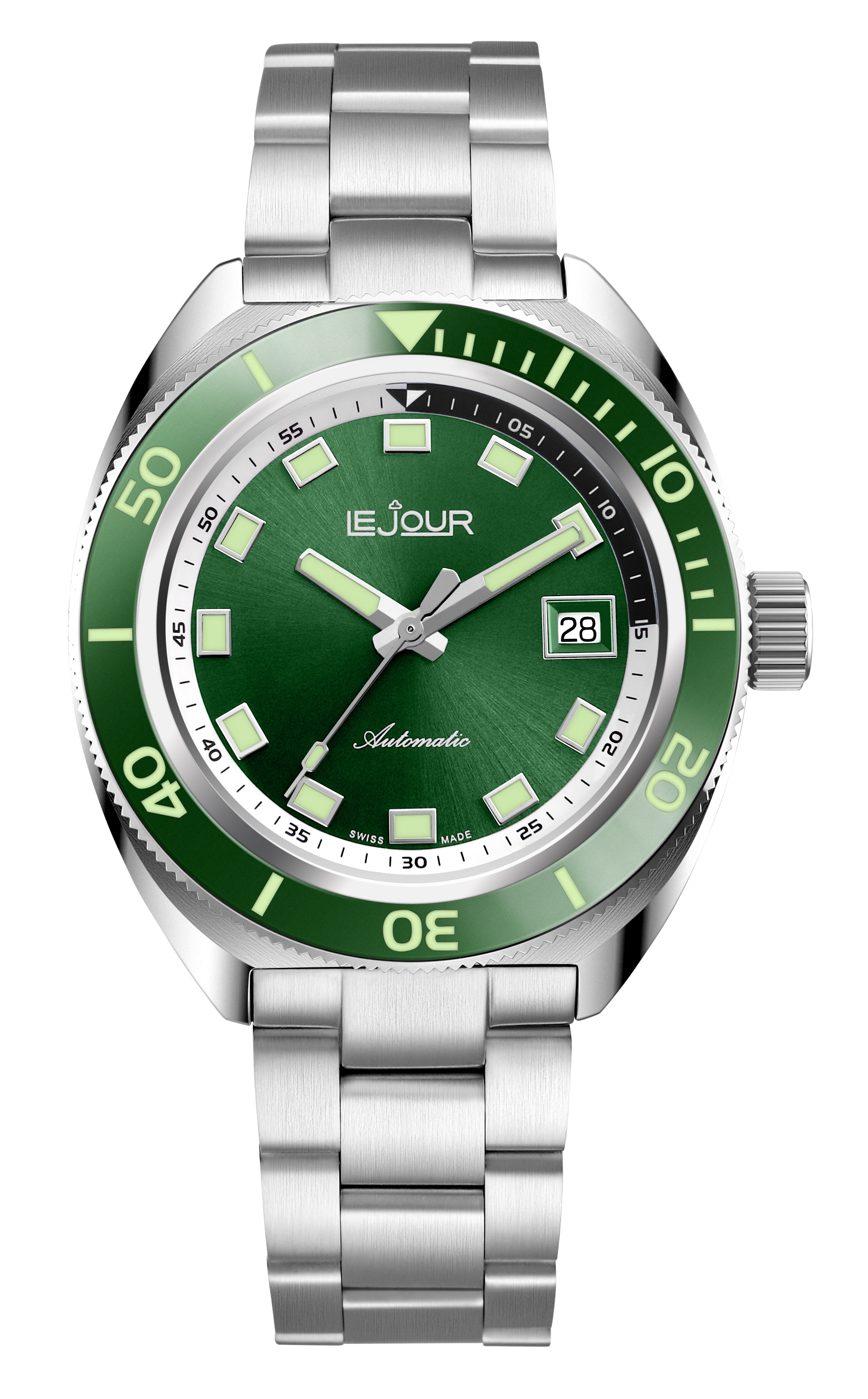 LeJour Hammerhead LJ-HH-006 orologio diver verde automatico