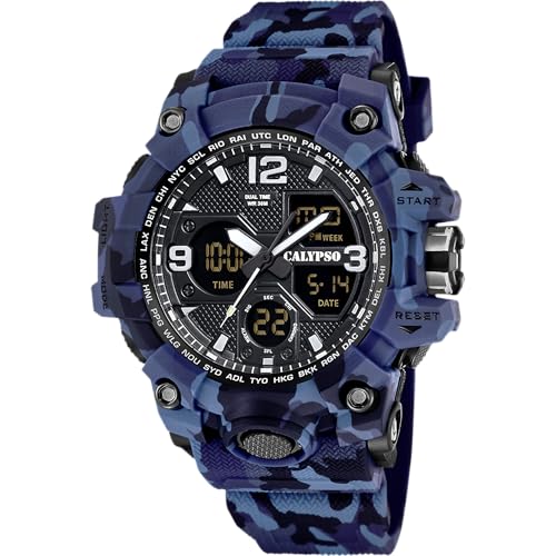 Calypso XTrem K5855 orologio uomo blu 5 ATM