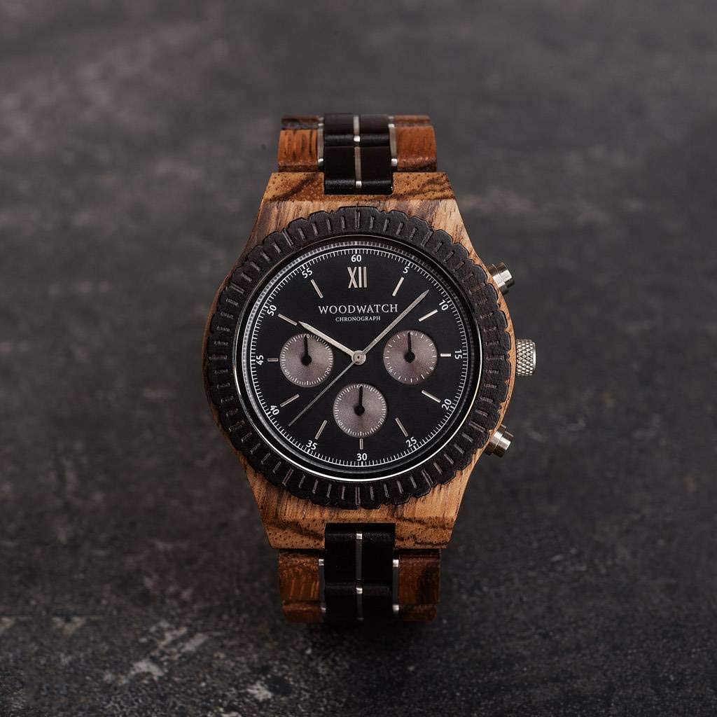 WoodWatch Classic Mojave orologio legno uomo 40mm antispruzzo