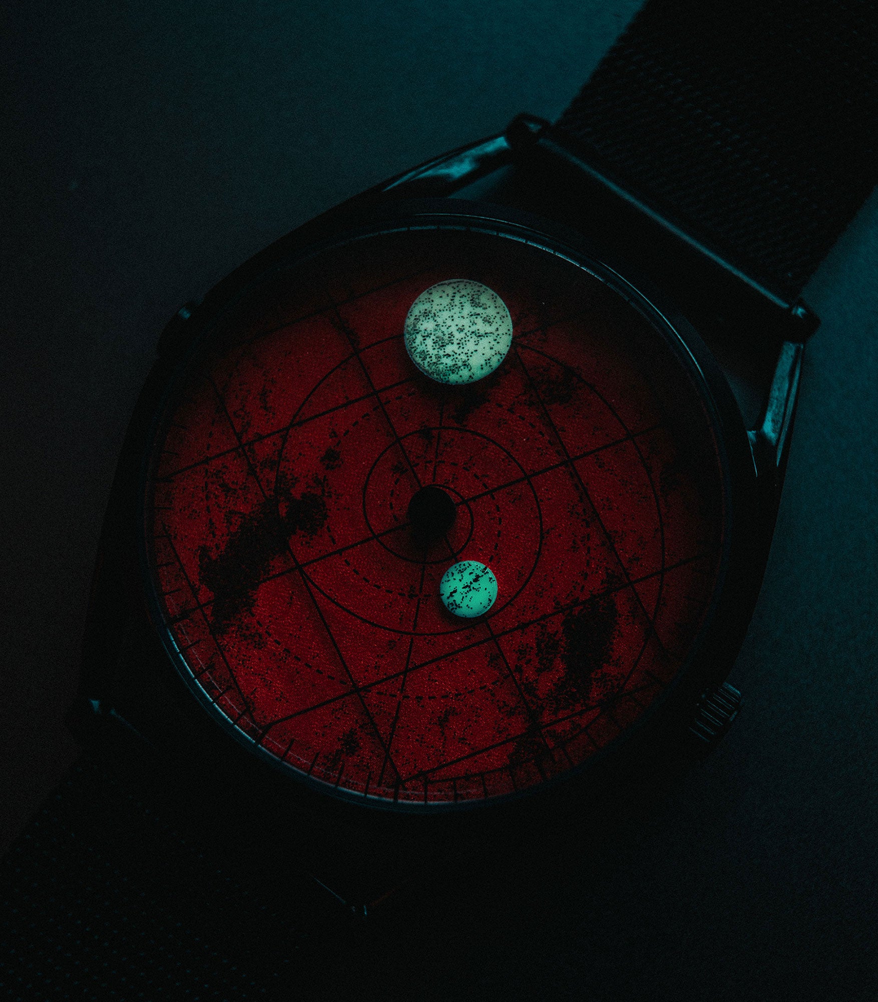 Mr Jones Far Out orologio Marte lune quarzo uomo