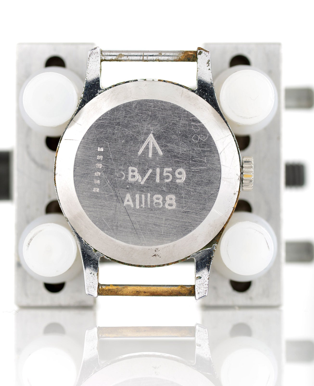 Mr Jones Watches Vintage JLC 6b/159 orologio pilota bianco