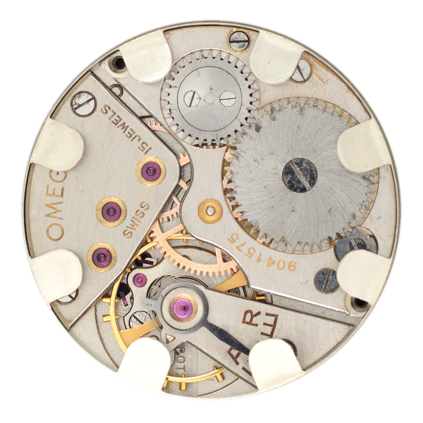 Omega WWW orologio militare 35mm acciaio nero