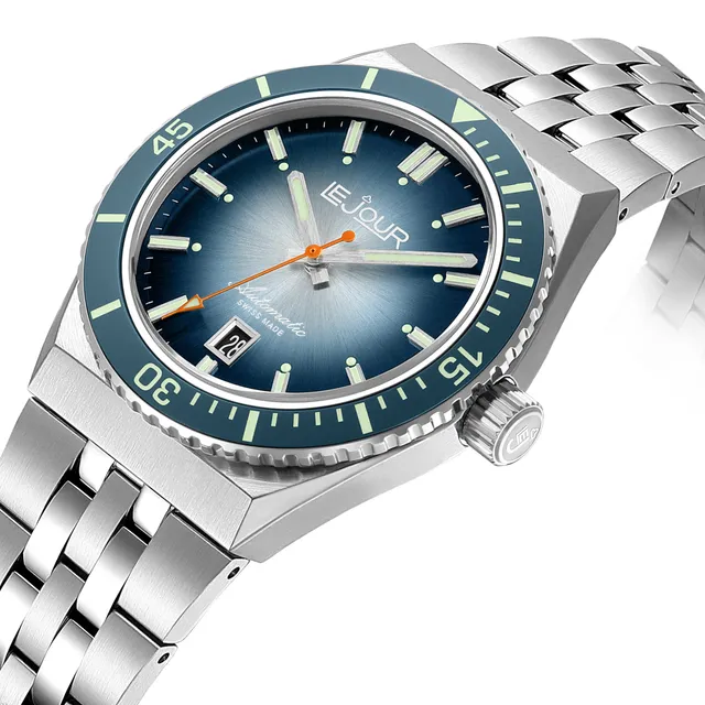 LeJour Delmare LJ-DM-003 Orologio Automatico 41mm Blu