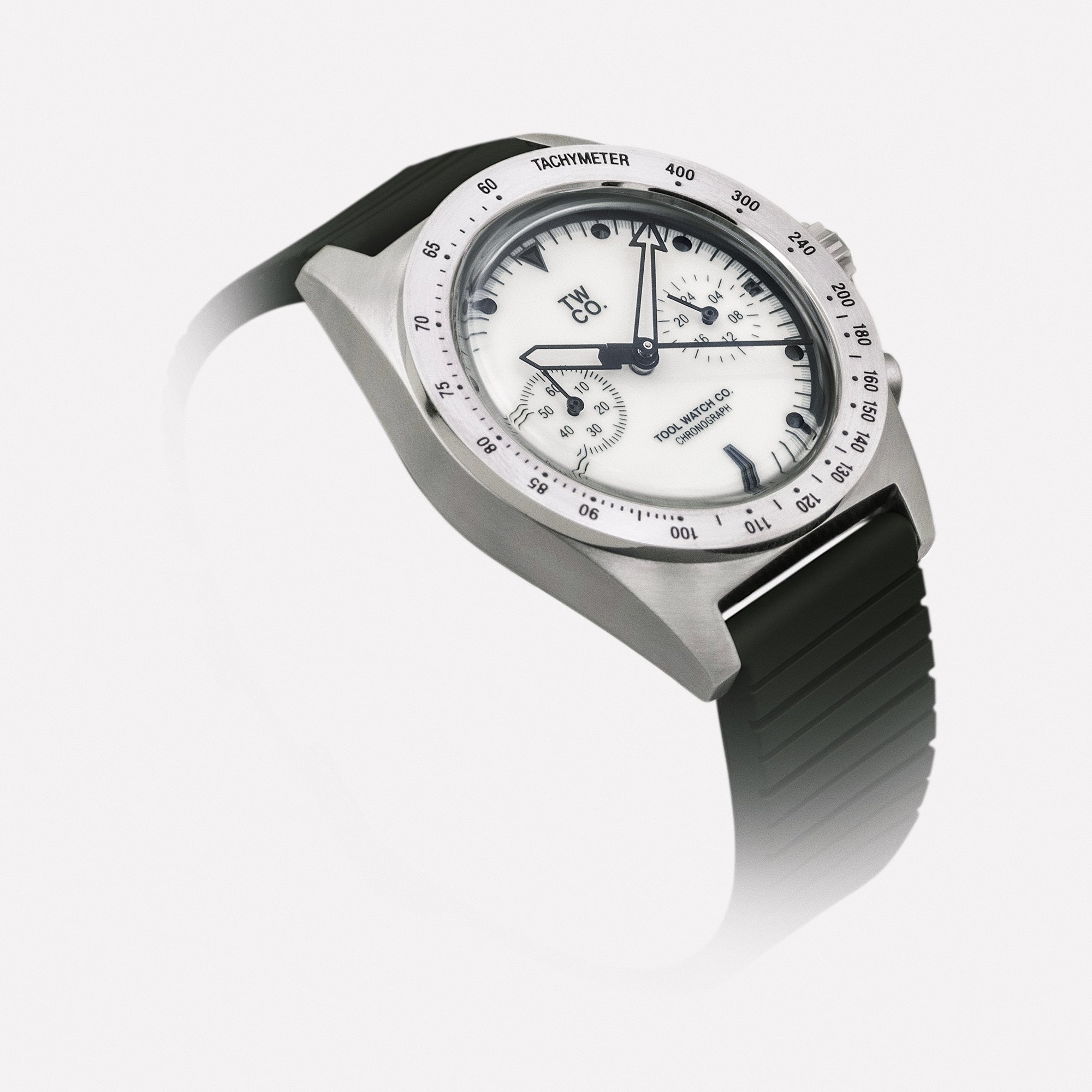 Tool Watch Co. Lumecore Chronograph orologio Flint White