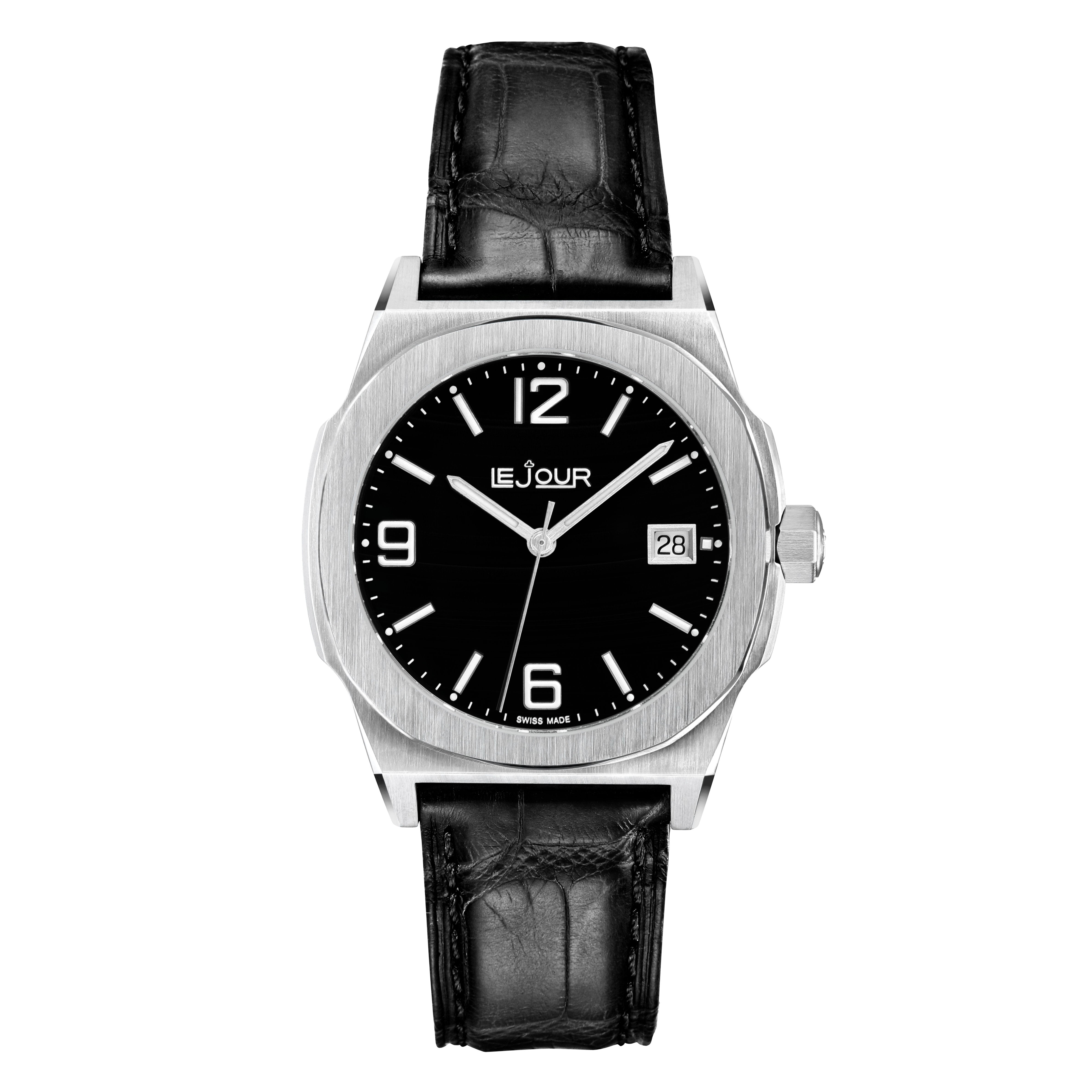 LeJour Fardón LJ-FD-001 orologio automatico 38mm nero