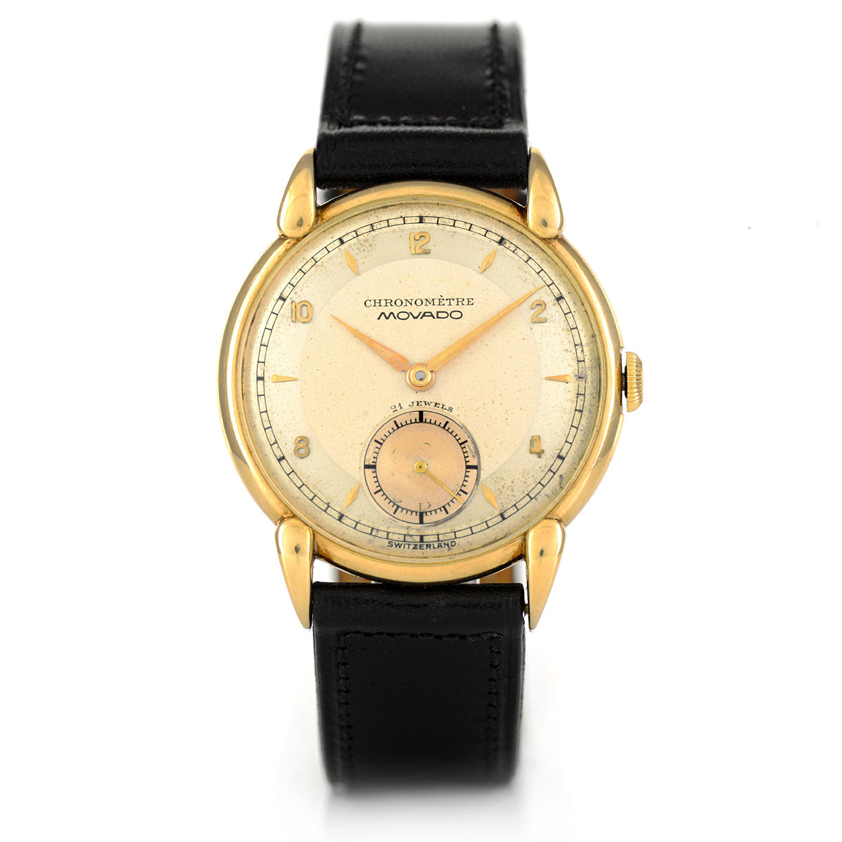 Movado anni 50 orologio cronometro calibro 126