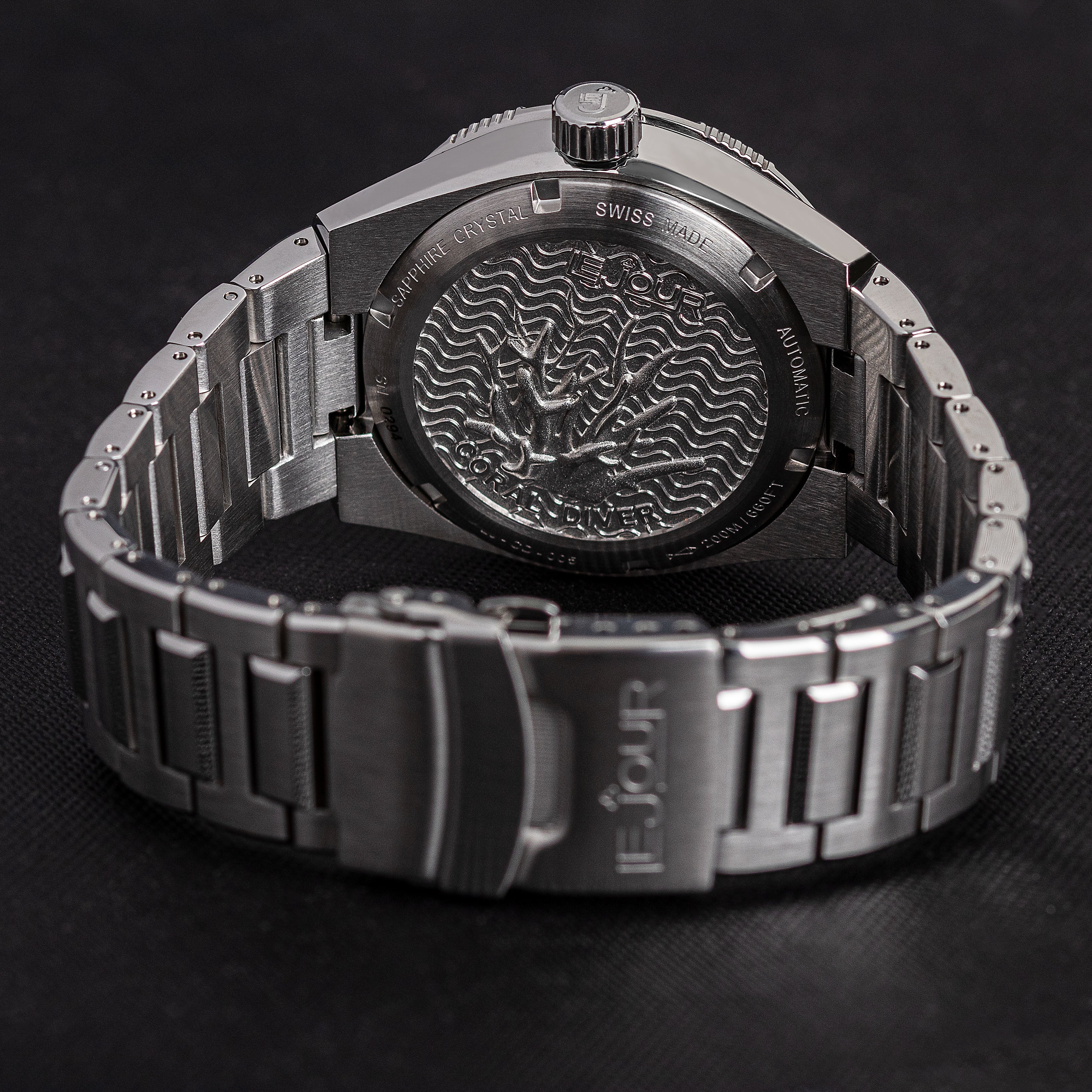 LeJour Coral Diver LJ-CD-002 orologio automatico blu