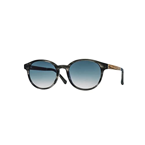 WoodWatch Soho Heritage occhiali da sole blu sfumati