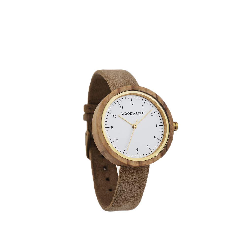 WoodWatch Nordic Copenhagen orologio legno 36 mm pelle