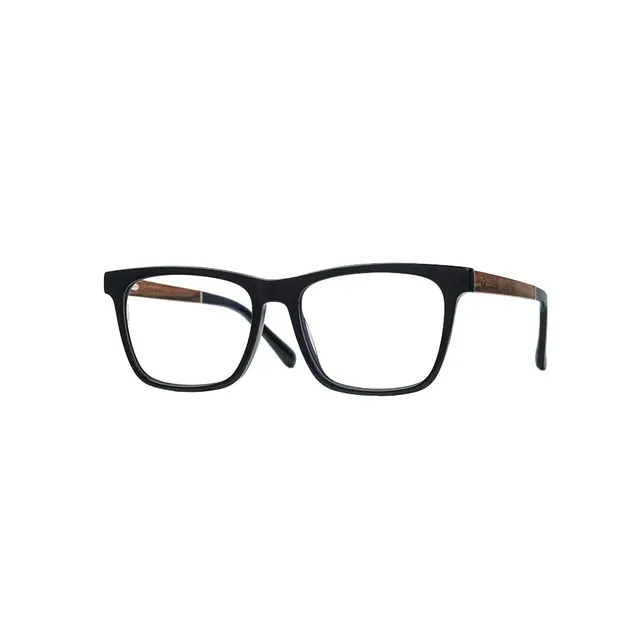 Woodwatch Broklyn Black occhiali luce blu unisex neri