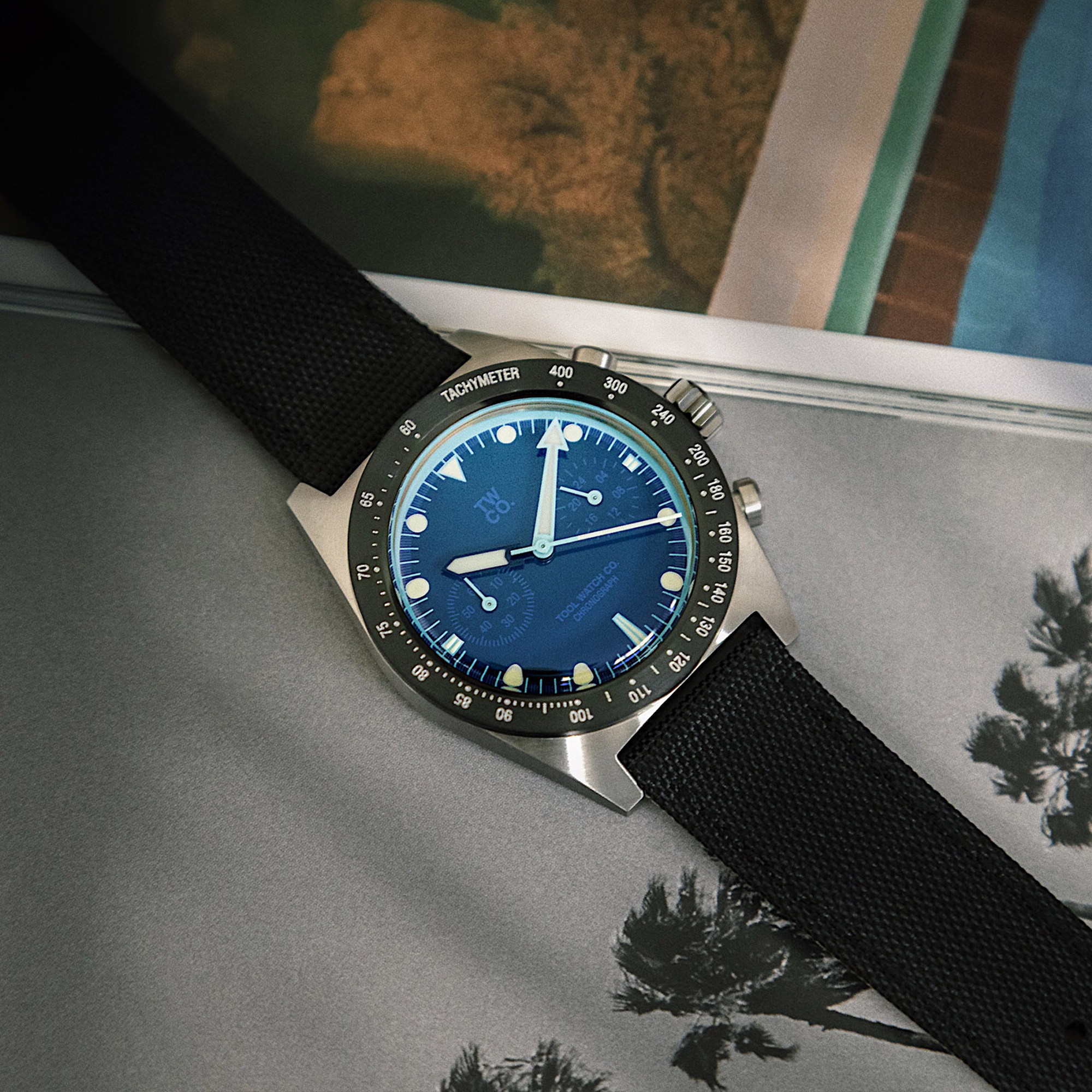 Tool Watch Co. Chroma Chronograph orologio blu