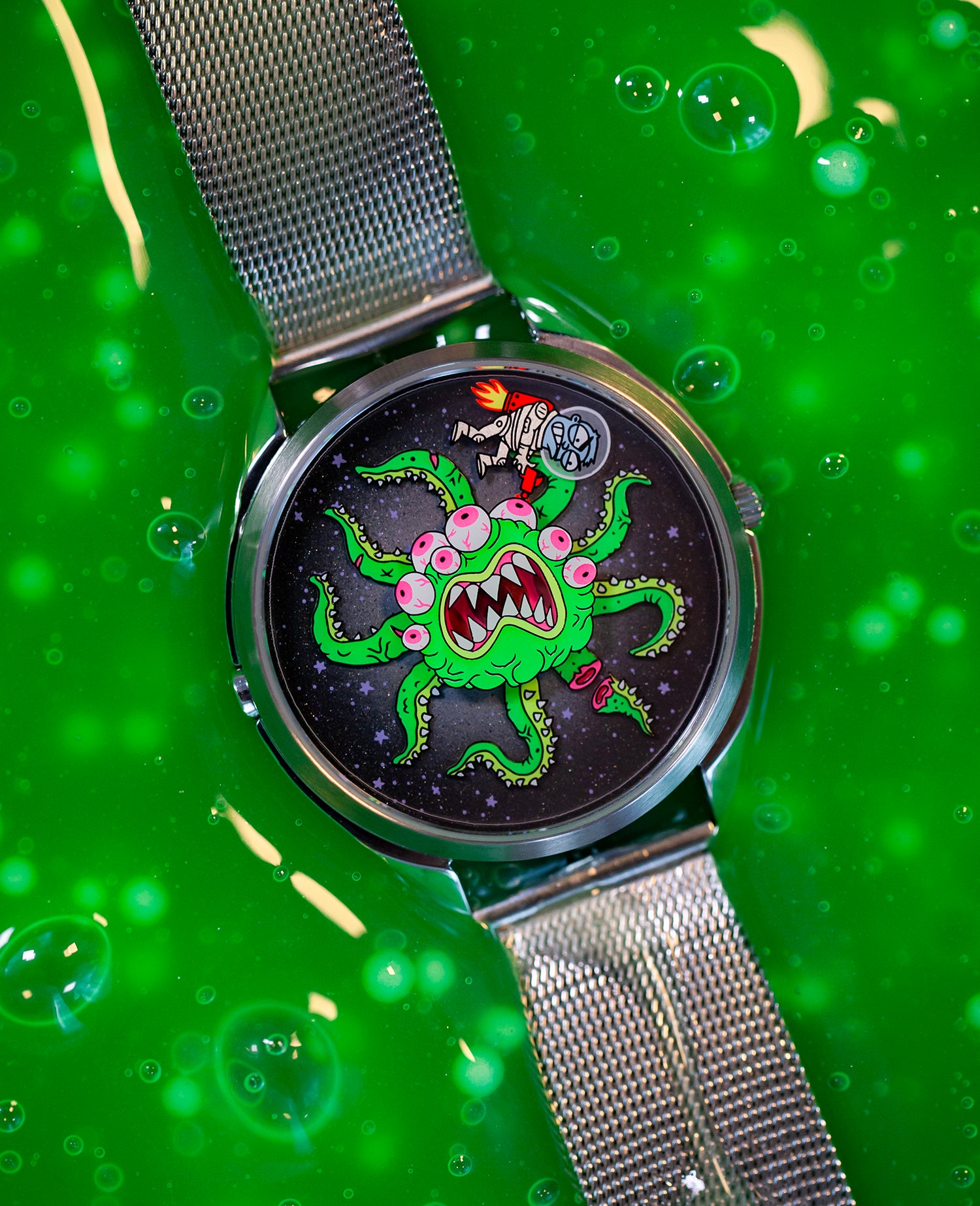 Mr Jones Watches Monster Melter 3000 orologio 37mm argento quarzo