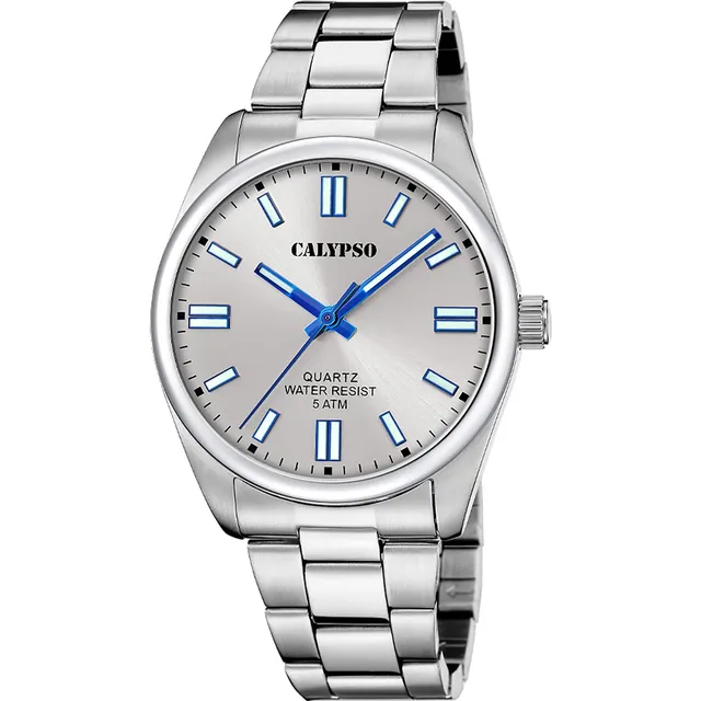 Calypso Basic CAB.ACE.ESF.GRIS orologio acciaio argentato