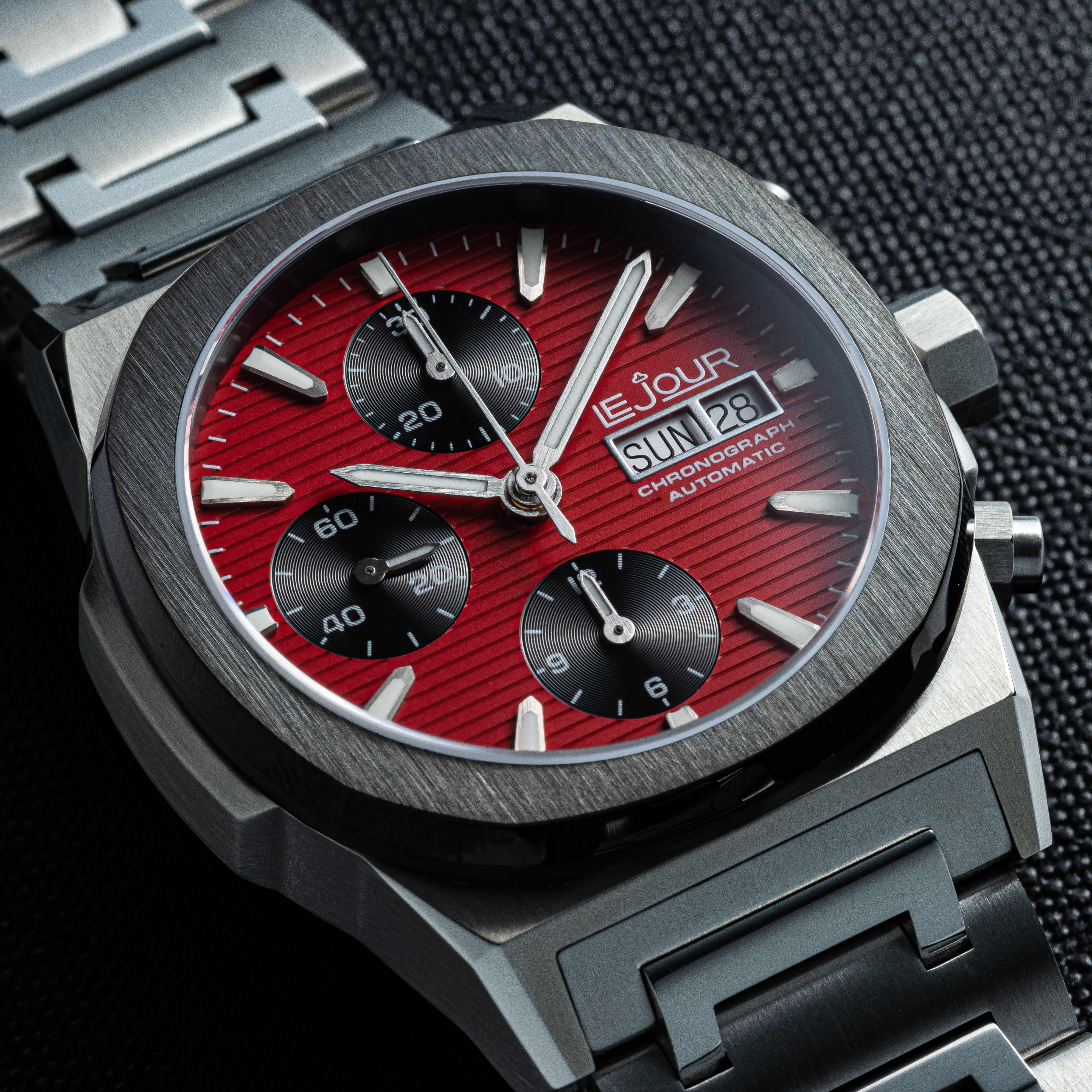 LeJour RMC Chrono LJ-RMC-006 orologio cronografo rosso