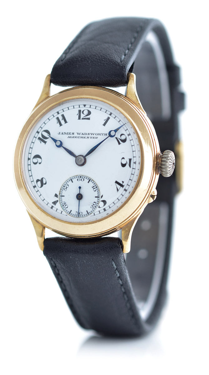 Rotherham Vintage anni 20 orologio carica manuale Wadsworth