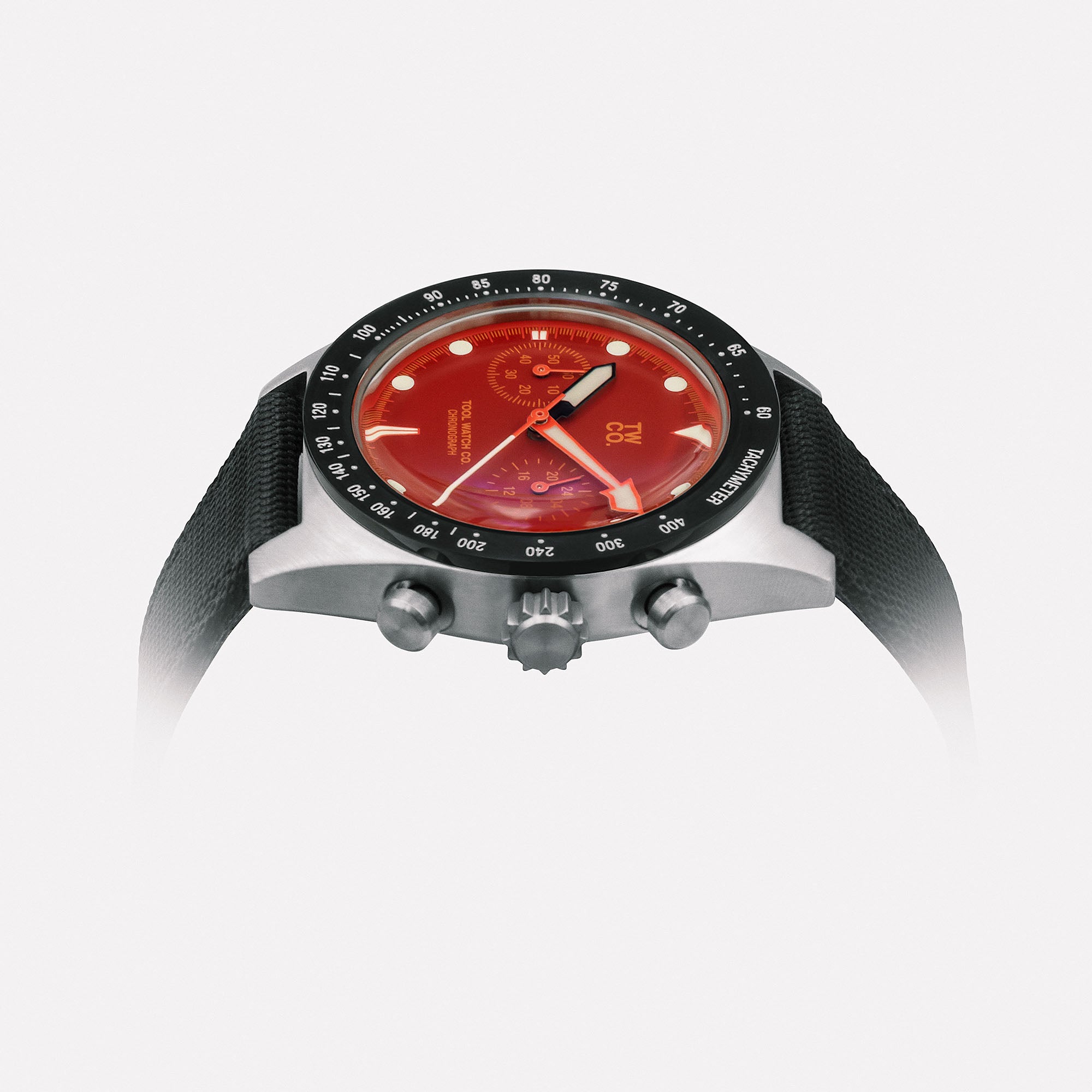 Tool Watch Co. Chroma Chronograph orologio arancione Orange