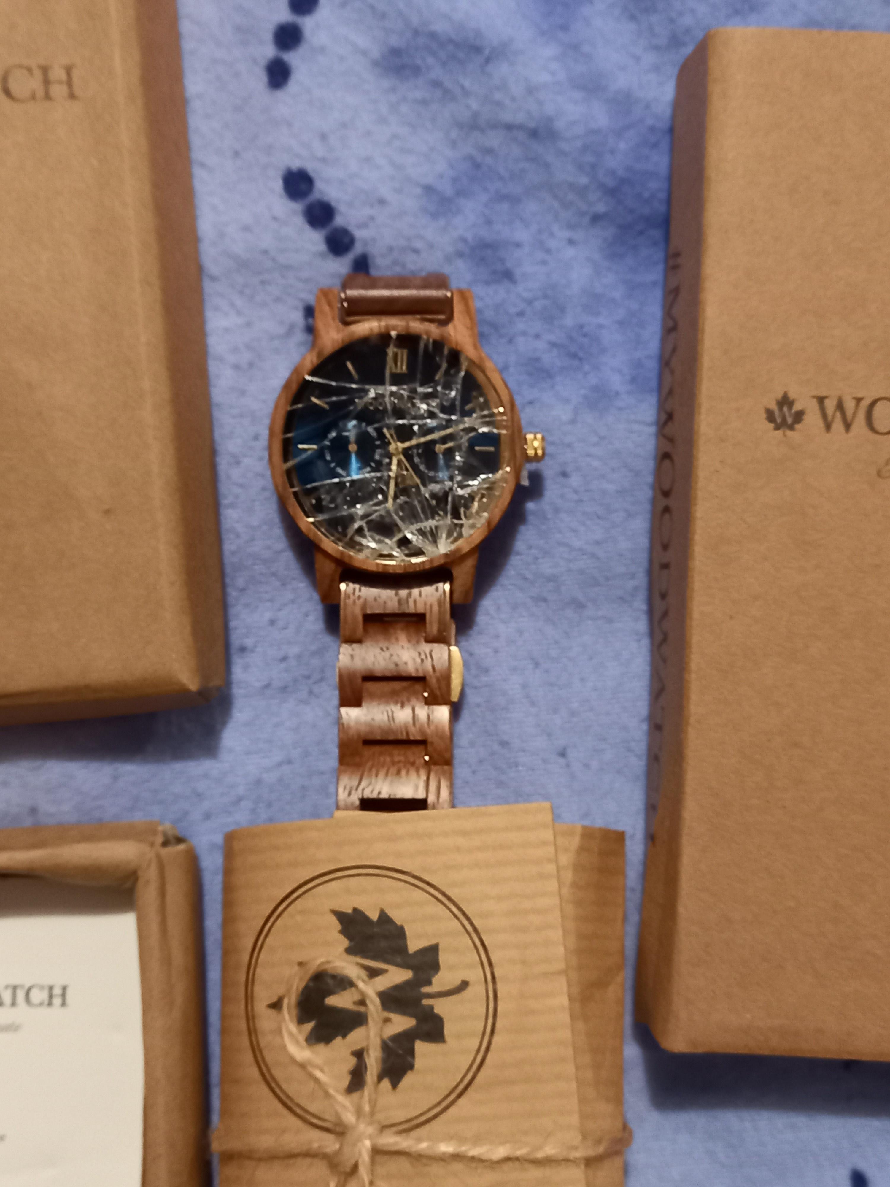 WoodWatch Classic Sailor Orologio Uomo Legno Bracciale