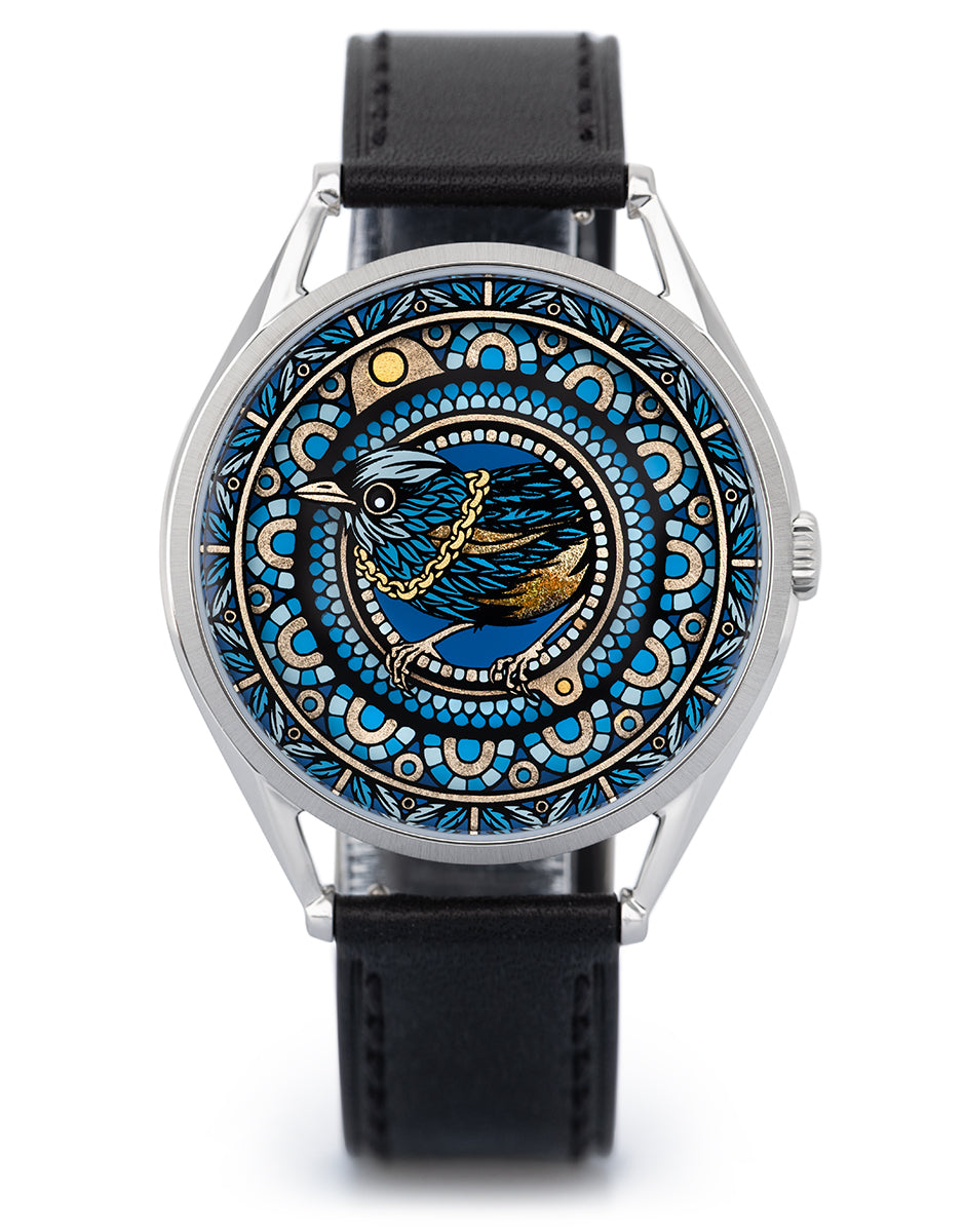 Mr Jones The Silent Thief orologio automatico 40mm argento oro