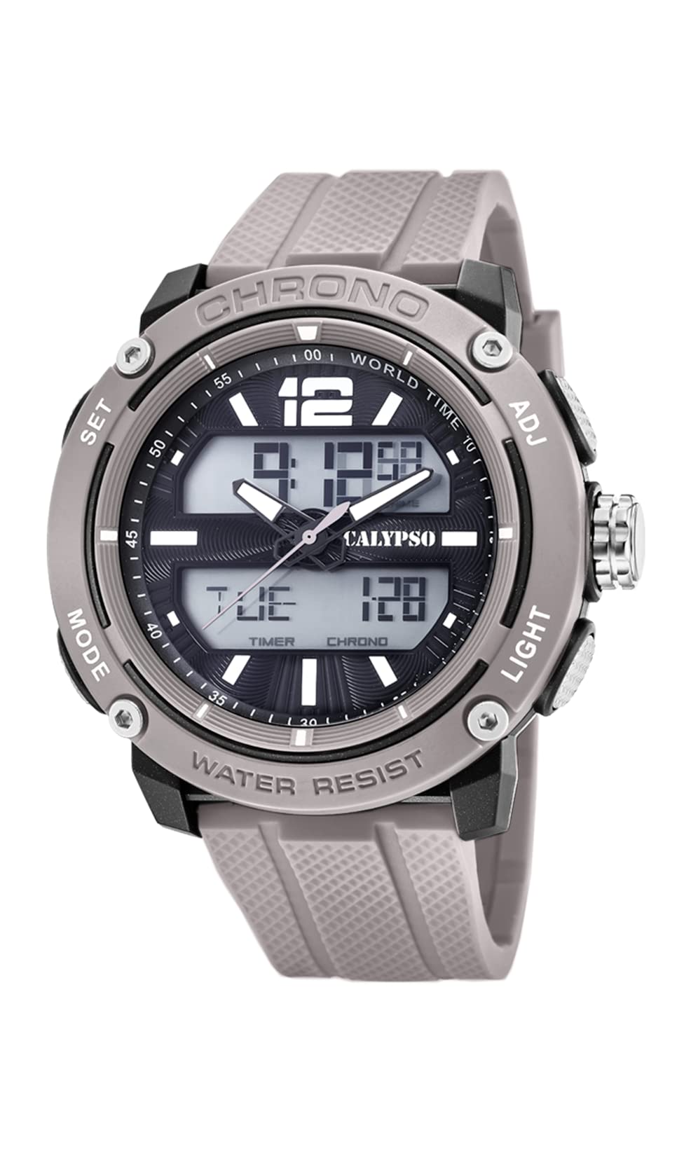 Calypso Urban Digital K5796/1 orologio digitale nero 10 ATM