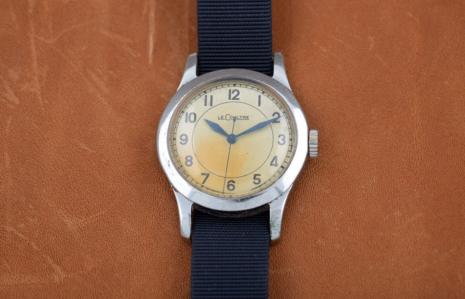 Mr Jones Watches Vintage JLC 6b/159 orologio pilota bianco
