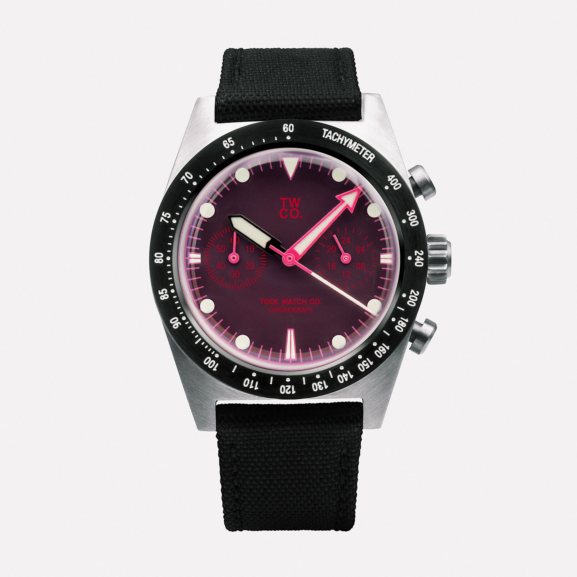 Tool Watch Co. TWCO. Chroma Chronograph cronografo rosa