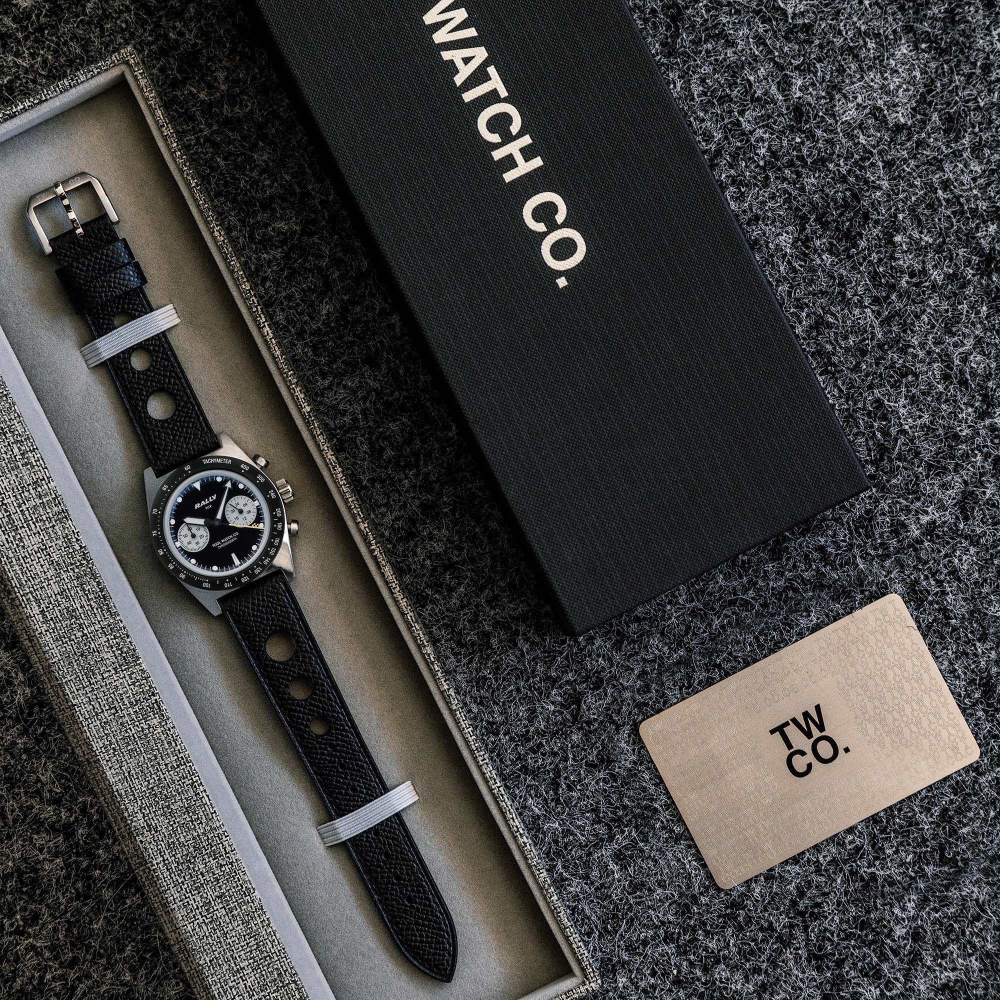 Tool Watch Co. TWCO. Rally Chronograph cronografo giallo nero