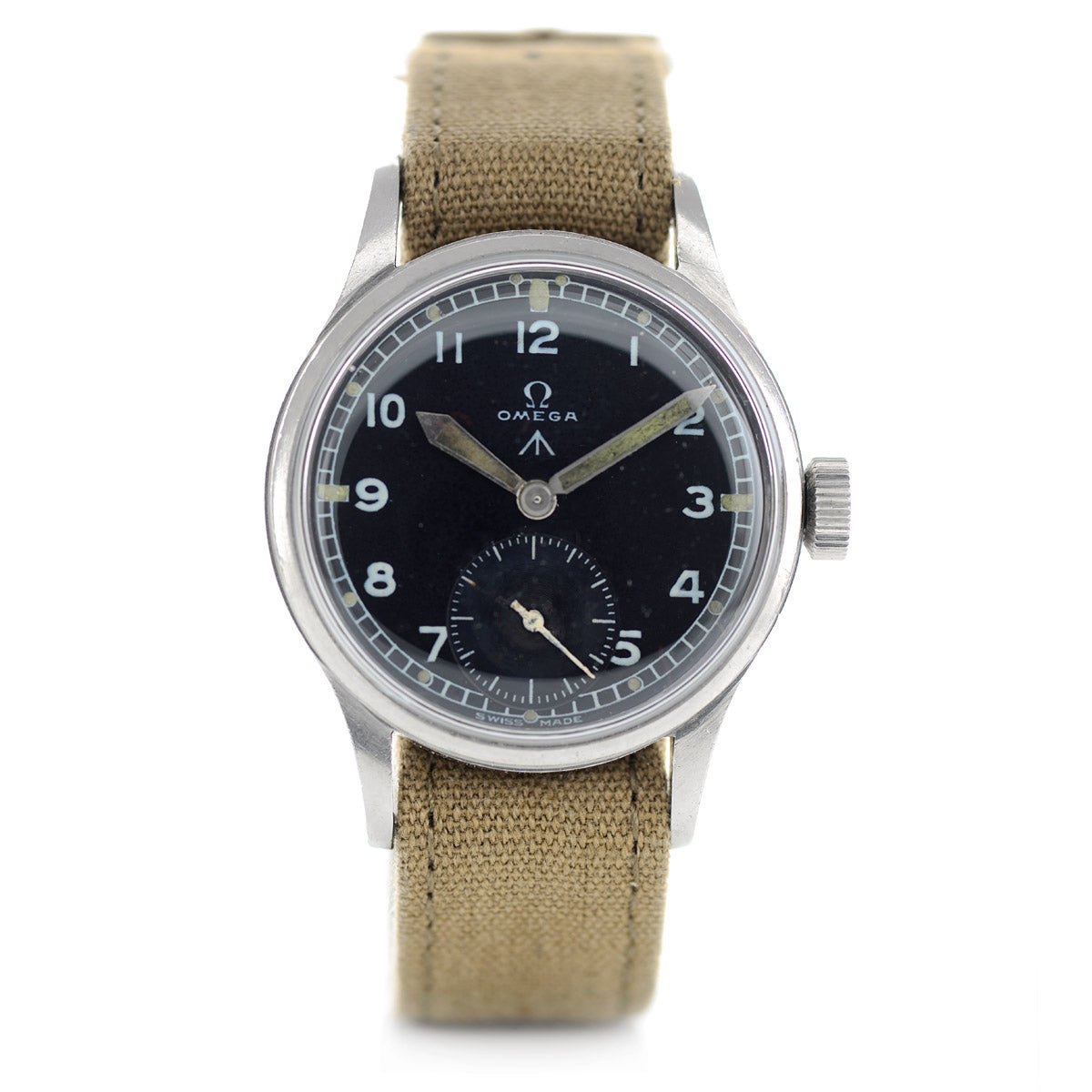 Omega WWW 1945 orologio militare acciaio 35mm