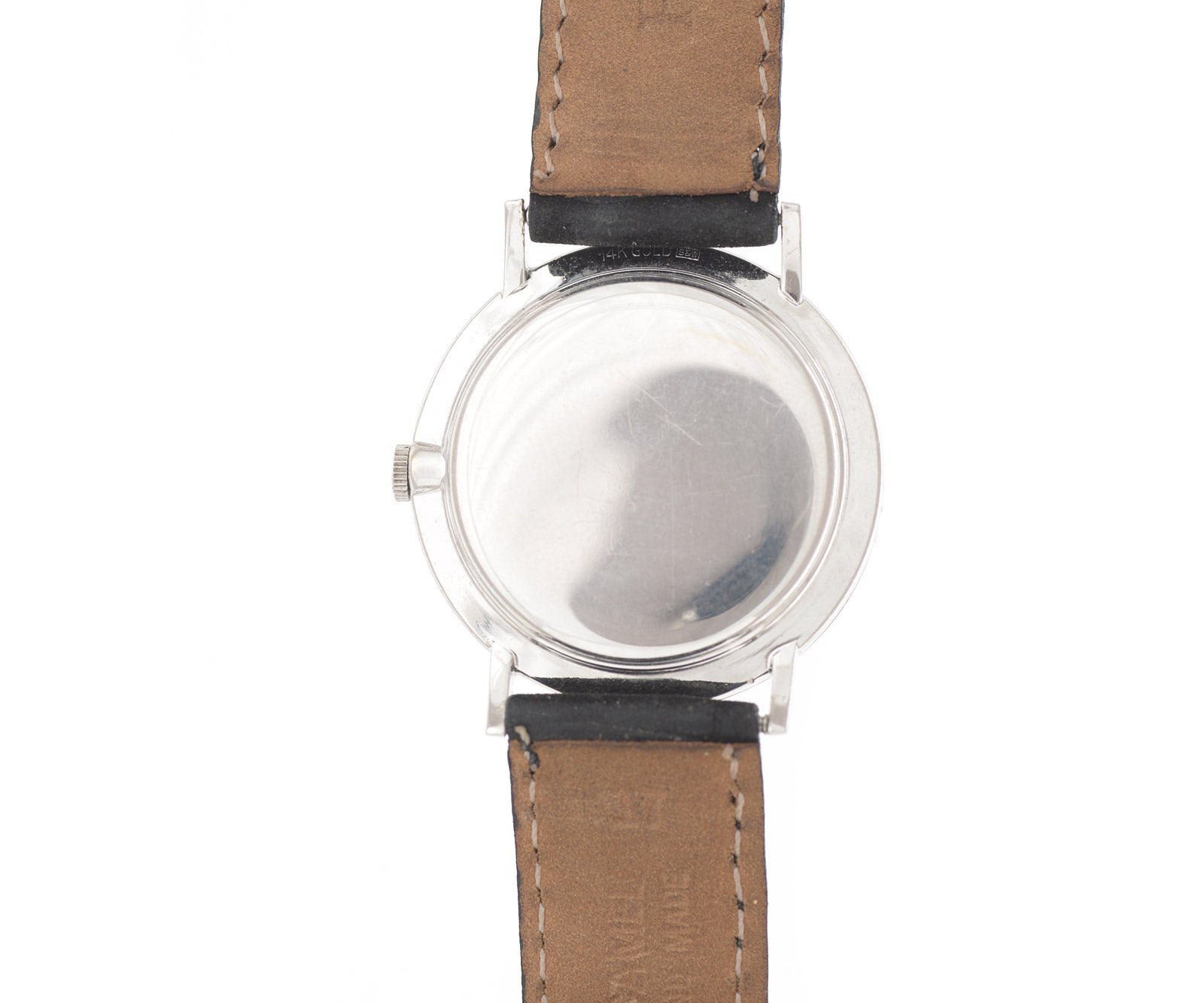 Longines 1957 orologio da polso oro bianco 33mm diamanti automatico