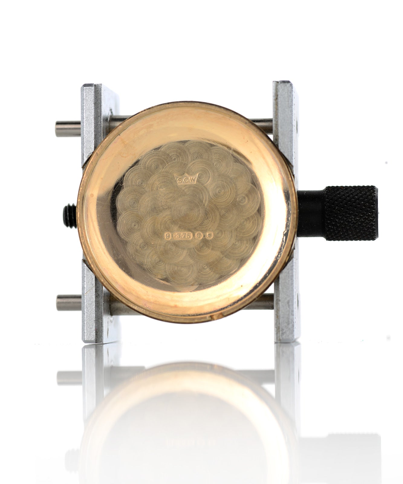 Smiths Imperial 1962 orologio oro 9ct 33mm nero