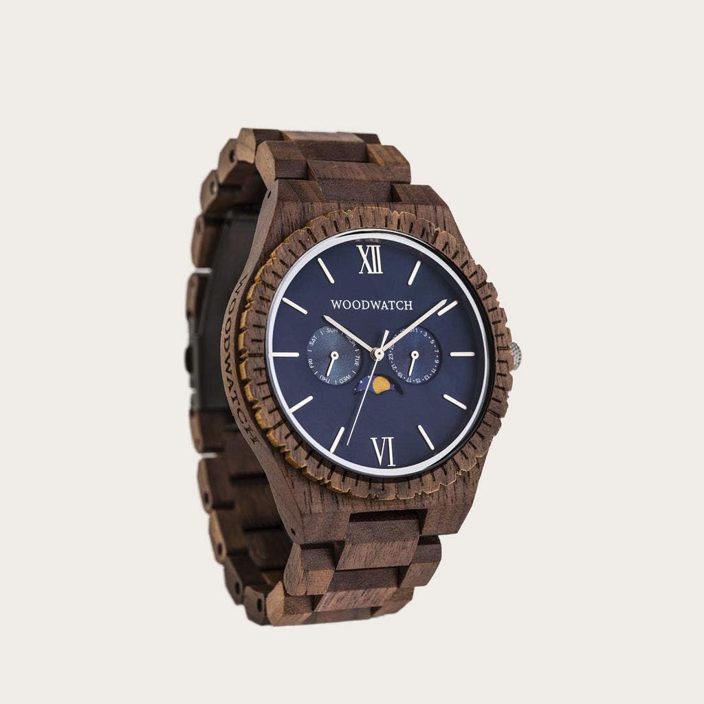 WoodWatch Classic Neptune orologio legno 47 mm uomo