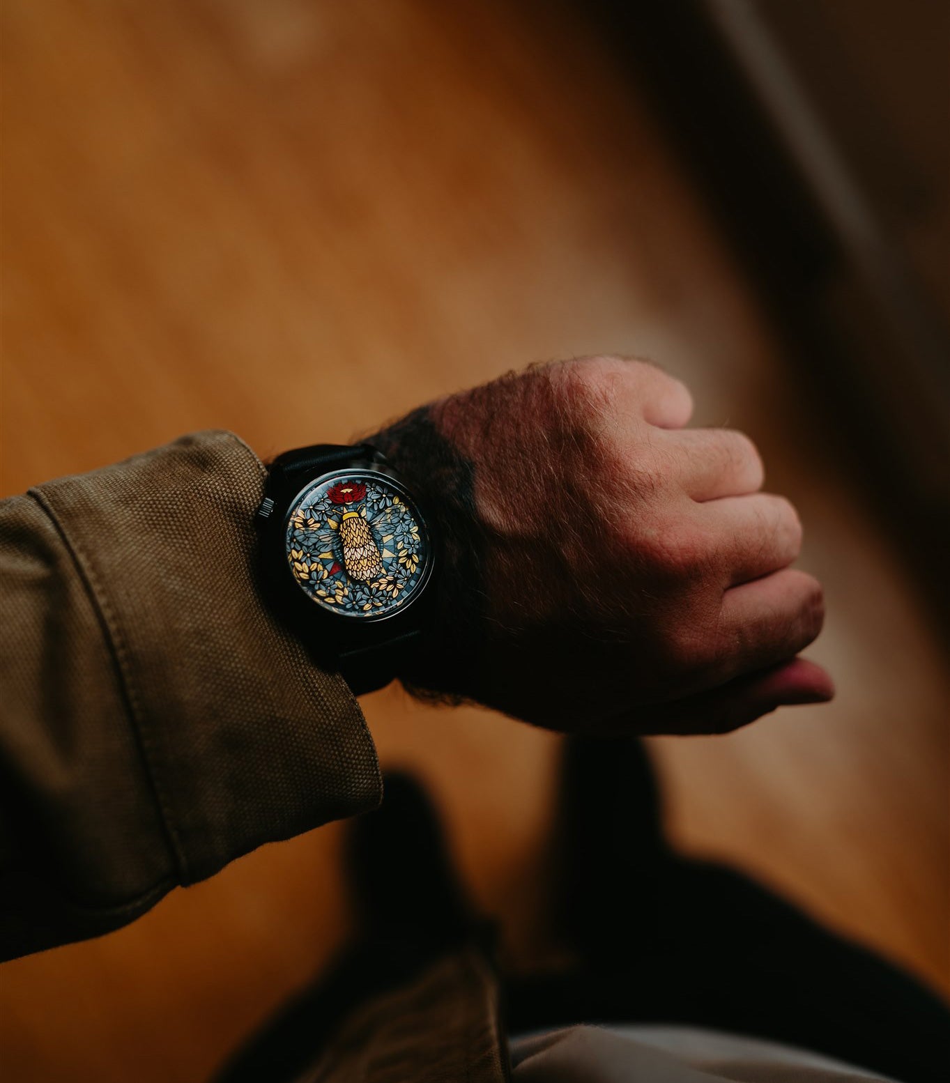 Mr Jones Golden Hour orologio automatico 45mm dorato