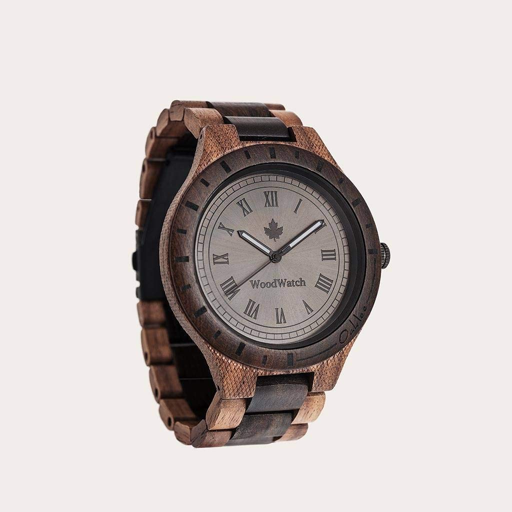 WoodWatch Classic Oaklee orologio legno uomo noce sandalo
