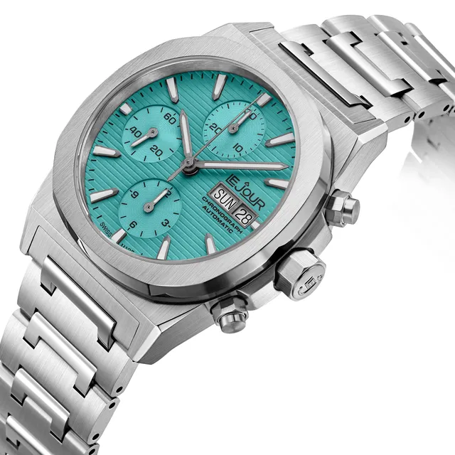 LeJour RMC Chrono LJ-RMC-005 cronografo azzurro 40mm