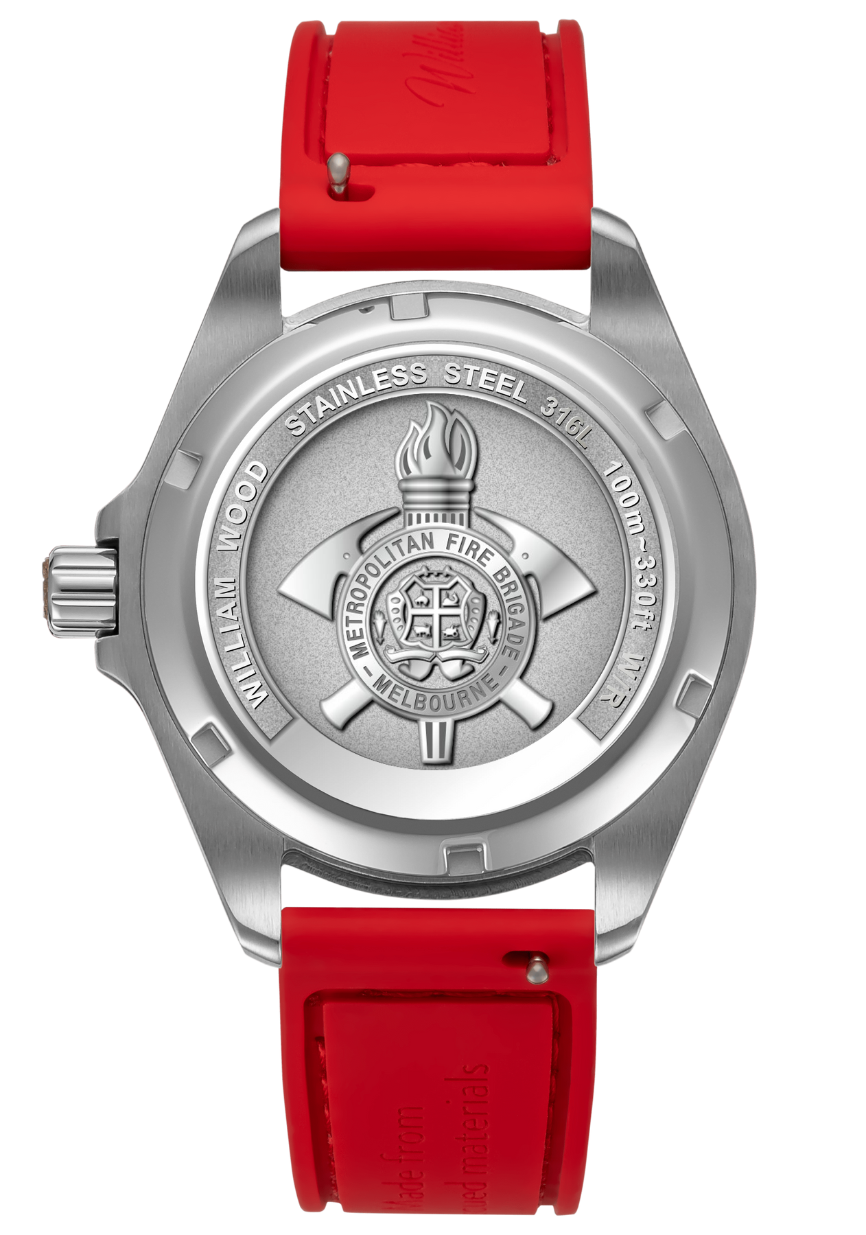 William Wood Valiant Orologio Fire Watch 41mm Automatico