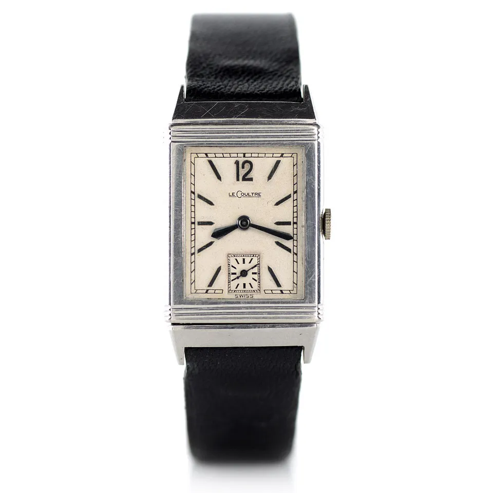 Mr Jones Watches Vintage Le Coultre Reverso 1935 orologio acciaio