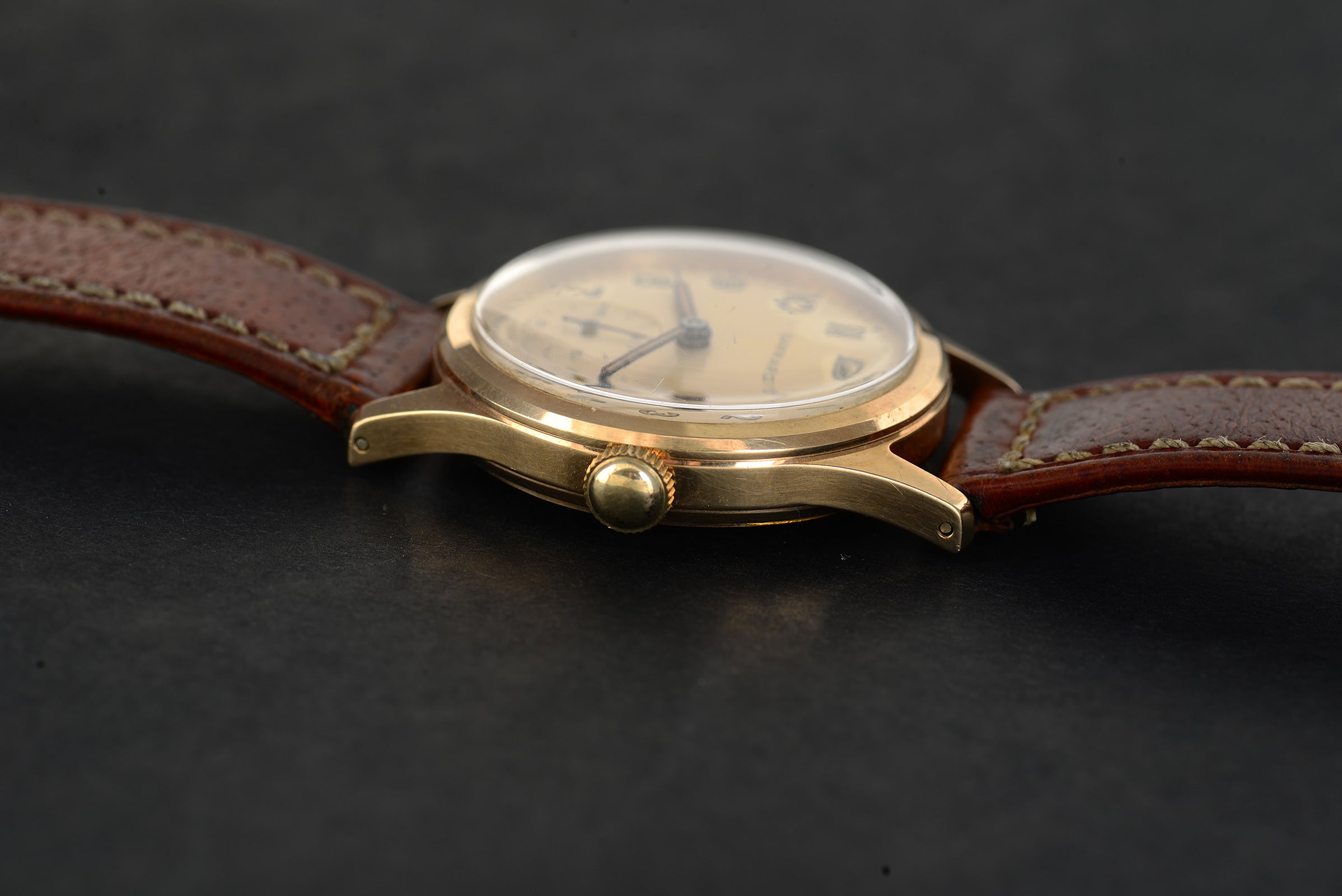 Smiths for Garrard orologio manuale oro 1961 numeri romani