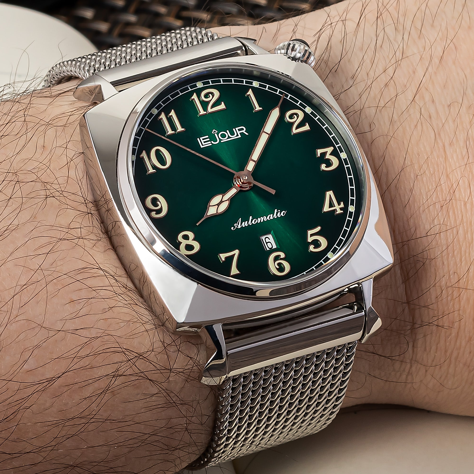 LeJour Heritage LJ-HR-004 orologio automatico verde