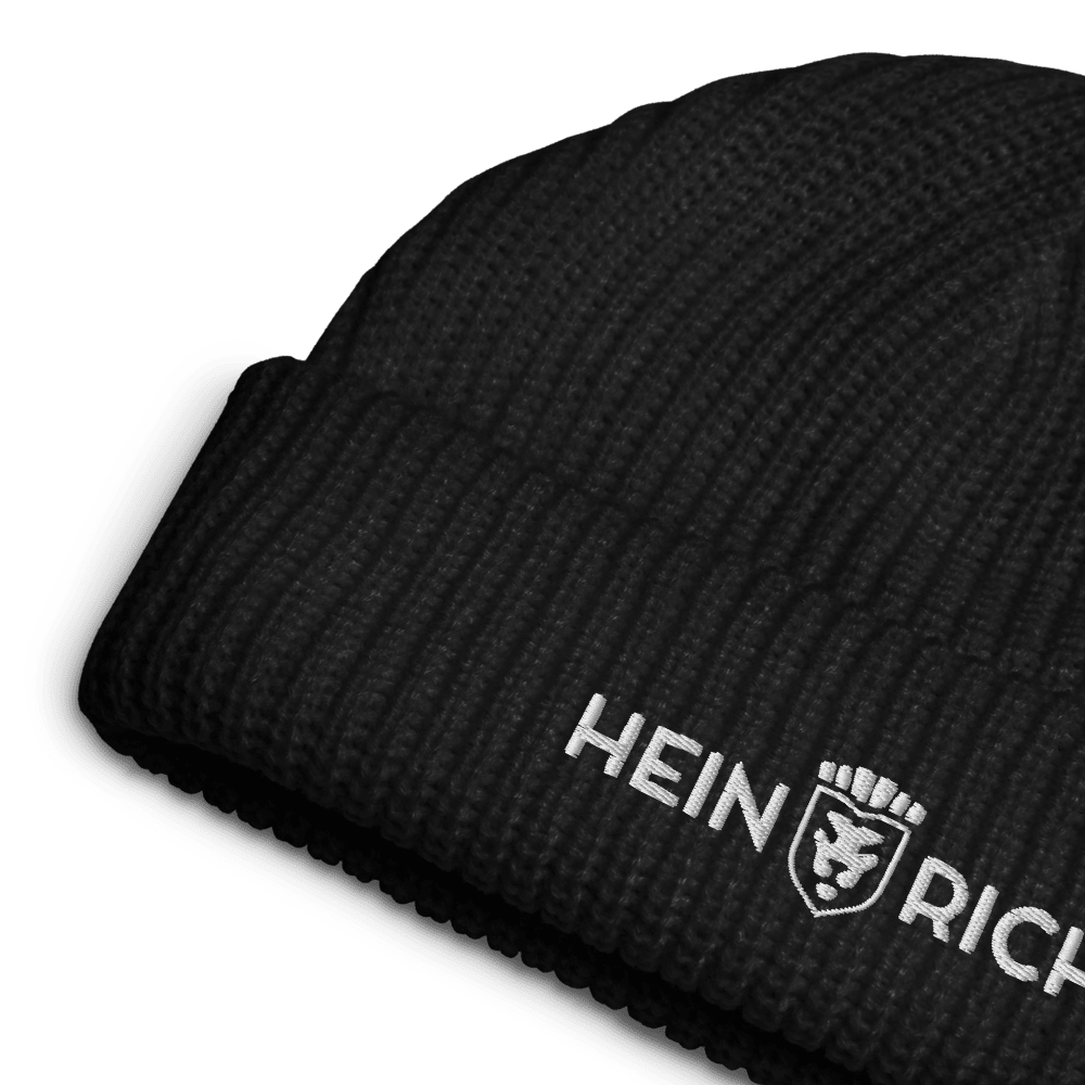 Heinrich Clothing Fishermen Beanie berretto a coste acrilico