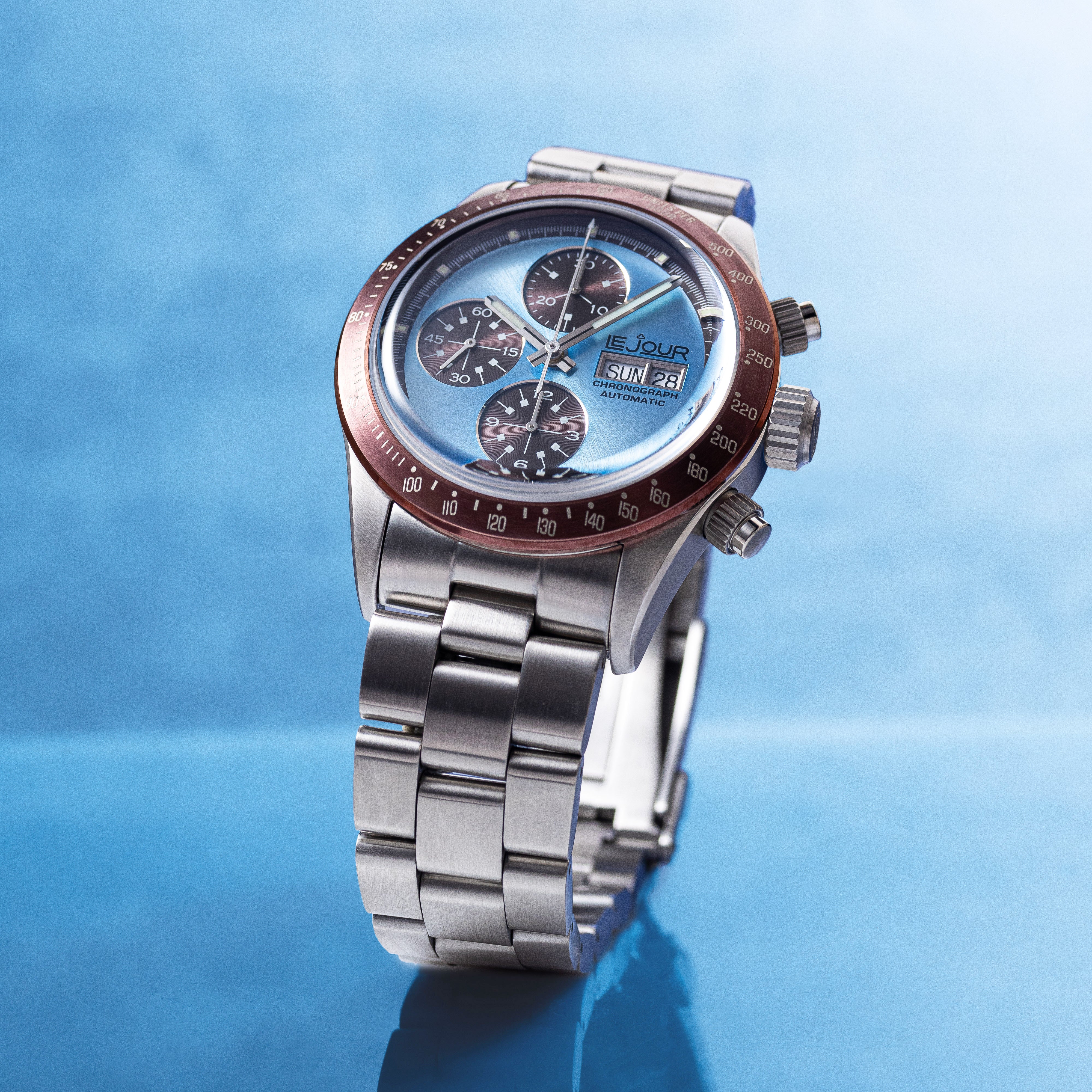 LeJour CM Chrono LJ-CM-003 Cronografo Blu 42mm