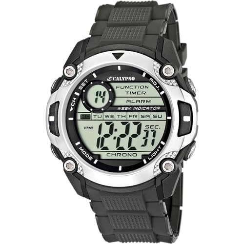 Calypso Urban Digital K5577/1 orologio digitale grigio gomma