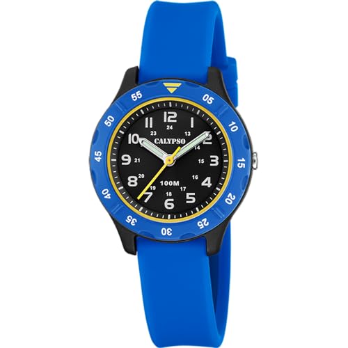 Calypso Junior orologio bambino blu gomma quarzo
