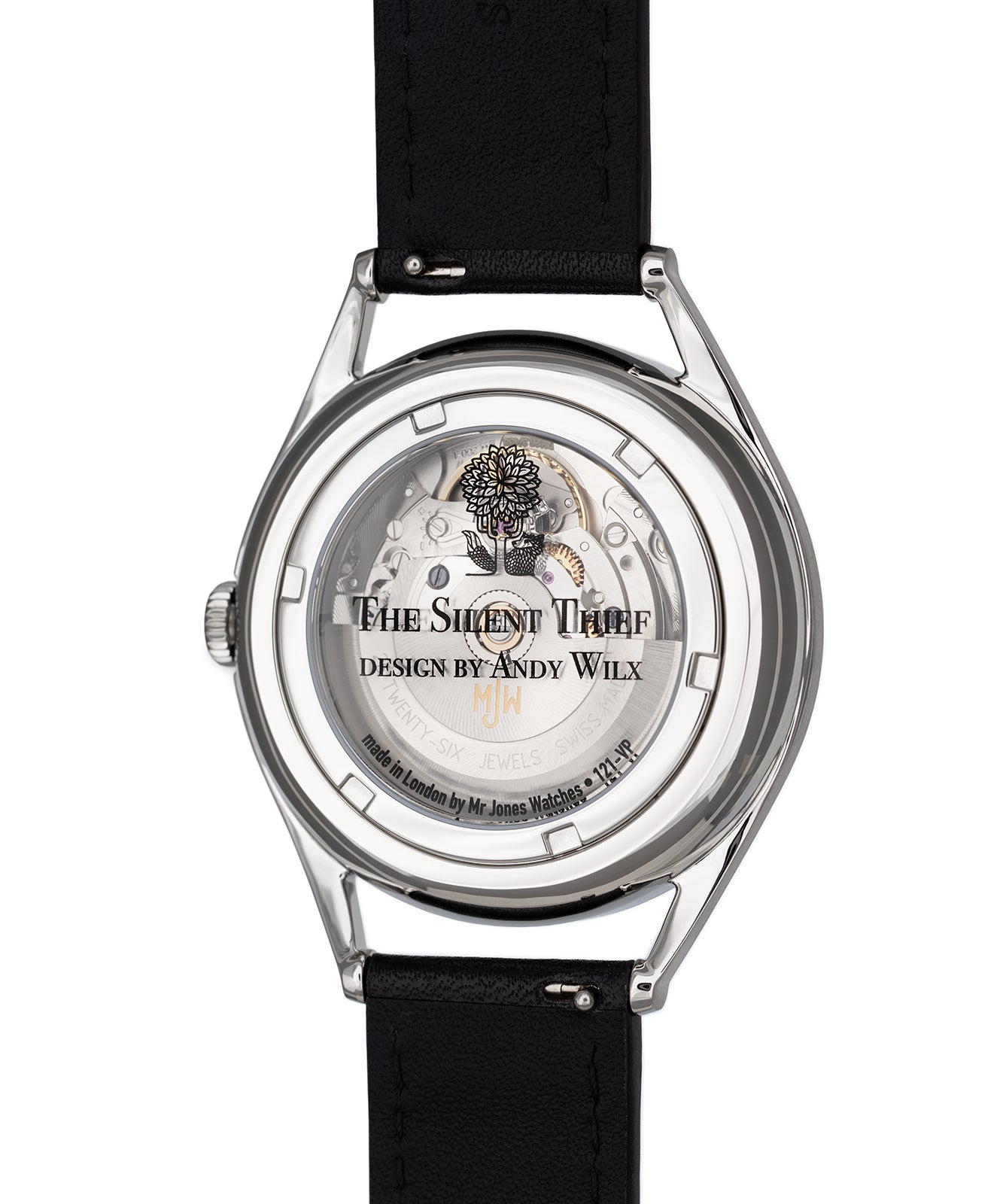 Mr Jones The Silent Thief orologio automatico 40mm argento oro