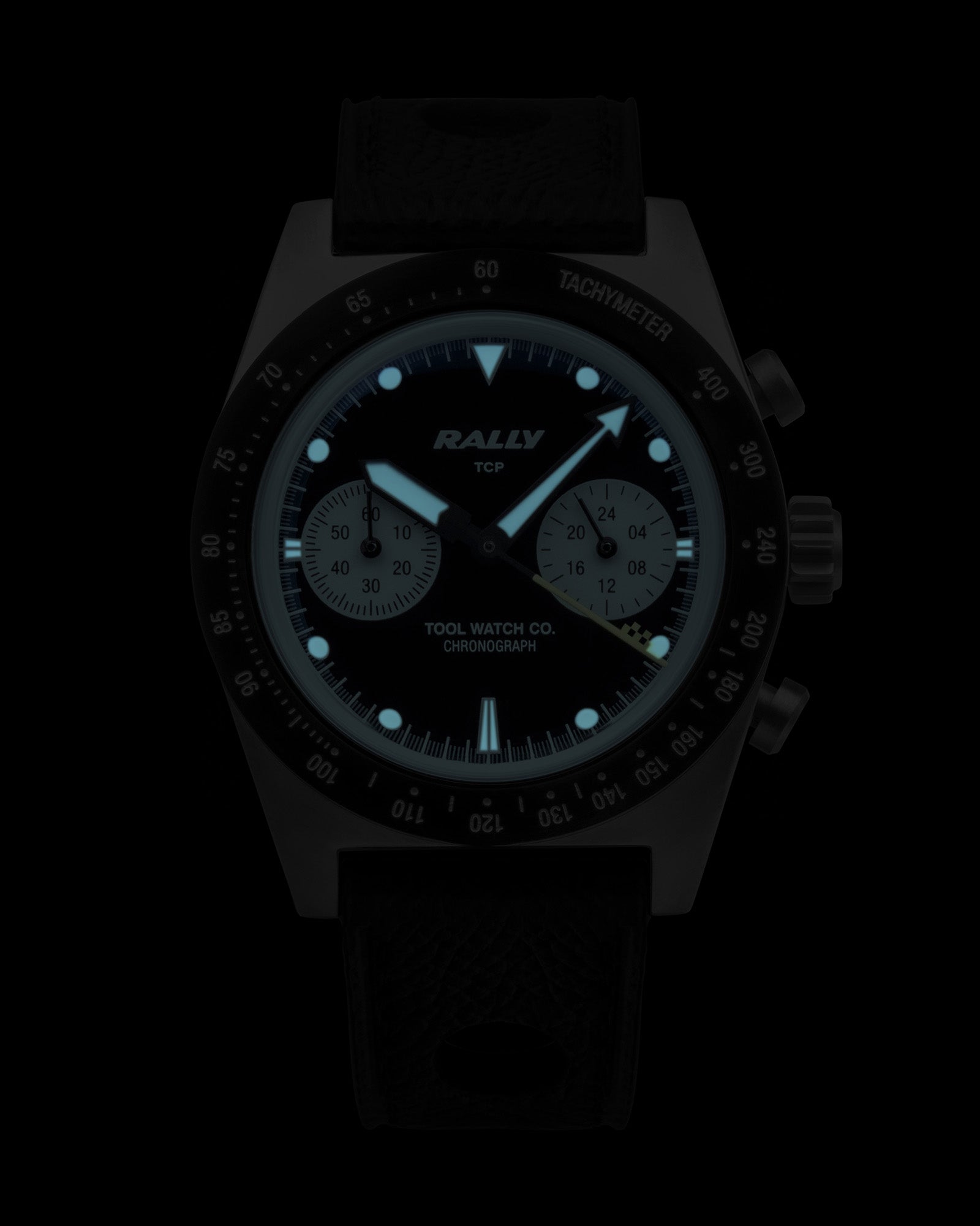 Tool Watch Co. TWCO. Rally Chronograph cronografo giallo nero