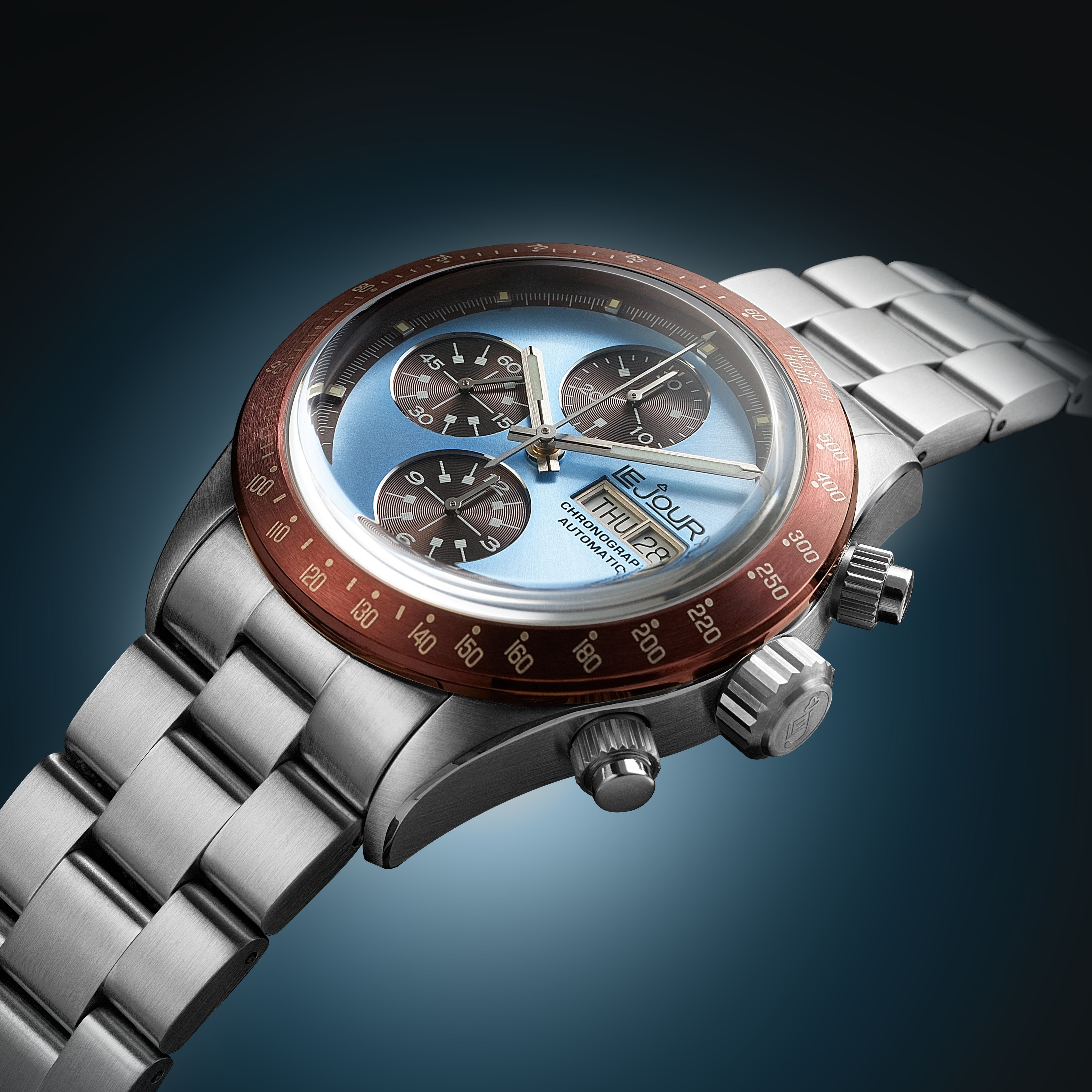 LeJour CM Chrono LJ-CM-003 Cronografo Blu 42mm