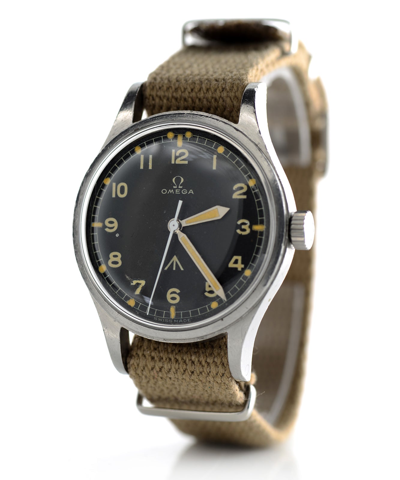 Omega 6B/542 orologio militare acciaio RAF 1956