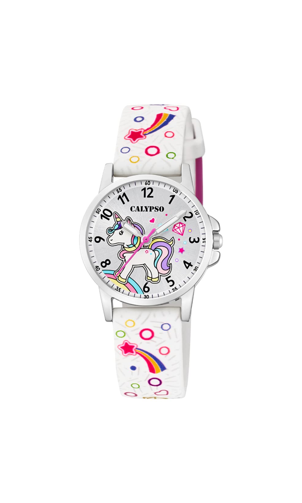 Calypso Junior Collection K5776/4 orologio bambina bianco gomma